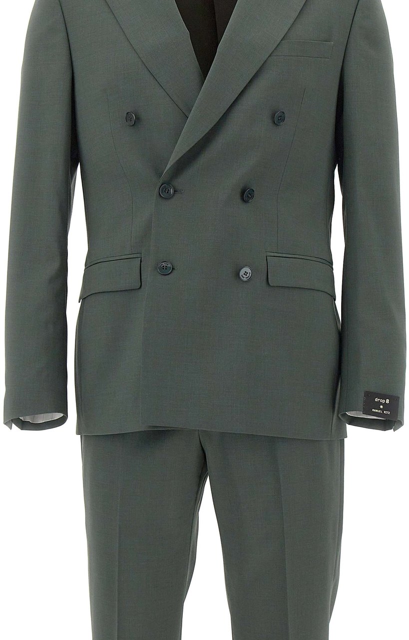Manuel Ritz Dresses Green Donkergroen