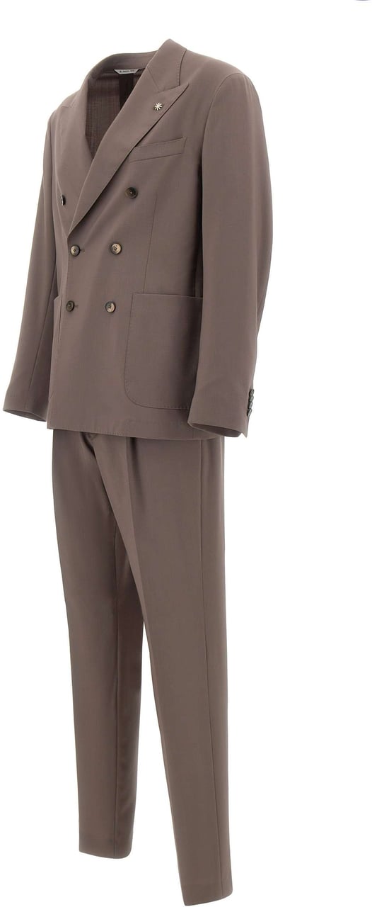 Manuel Ritz Dresses Brown Taupe