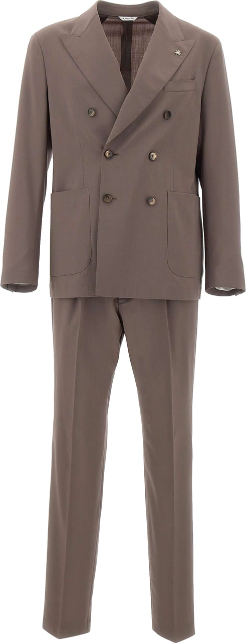 Manuel Ritz Dresses Brown Taupe