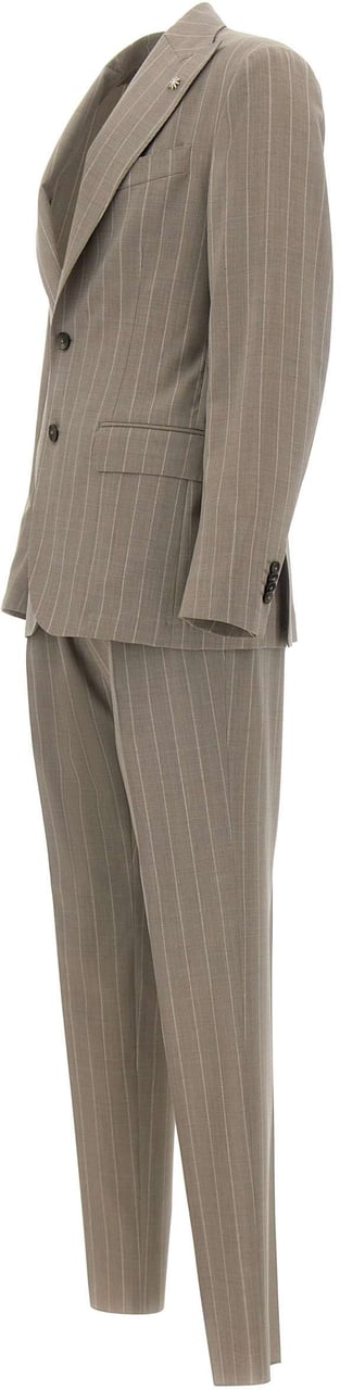 Manuel Ritz Dresses Beige Taupe