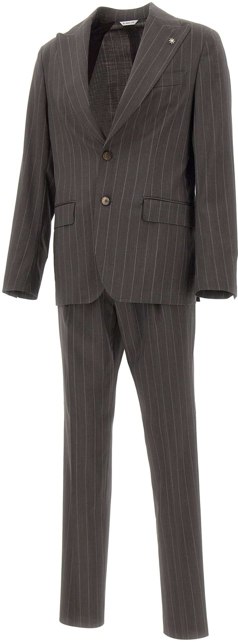 Manuel Ritz Dresses Grey Donkergrijs