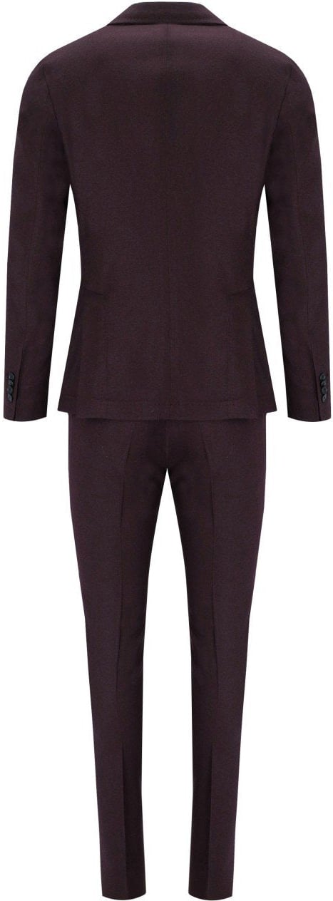 Manuel Ritz MANUEL RITZ BURGUNDY SUIT Bruin