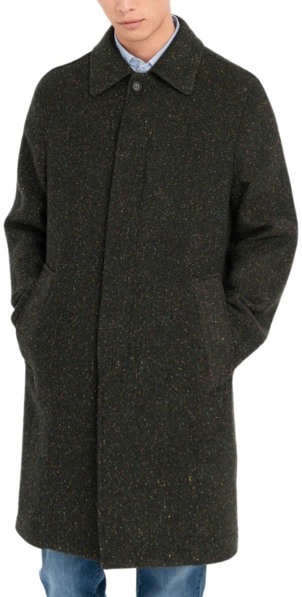 Manuel Ritz MANUEL RITZ MELNGE COAT Groen