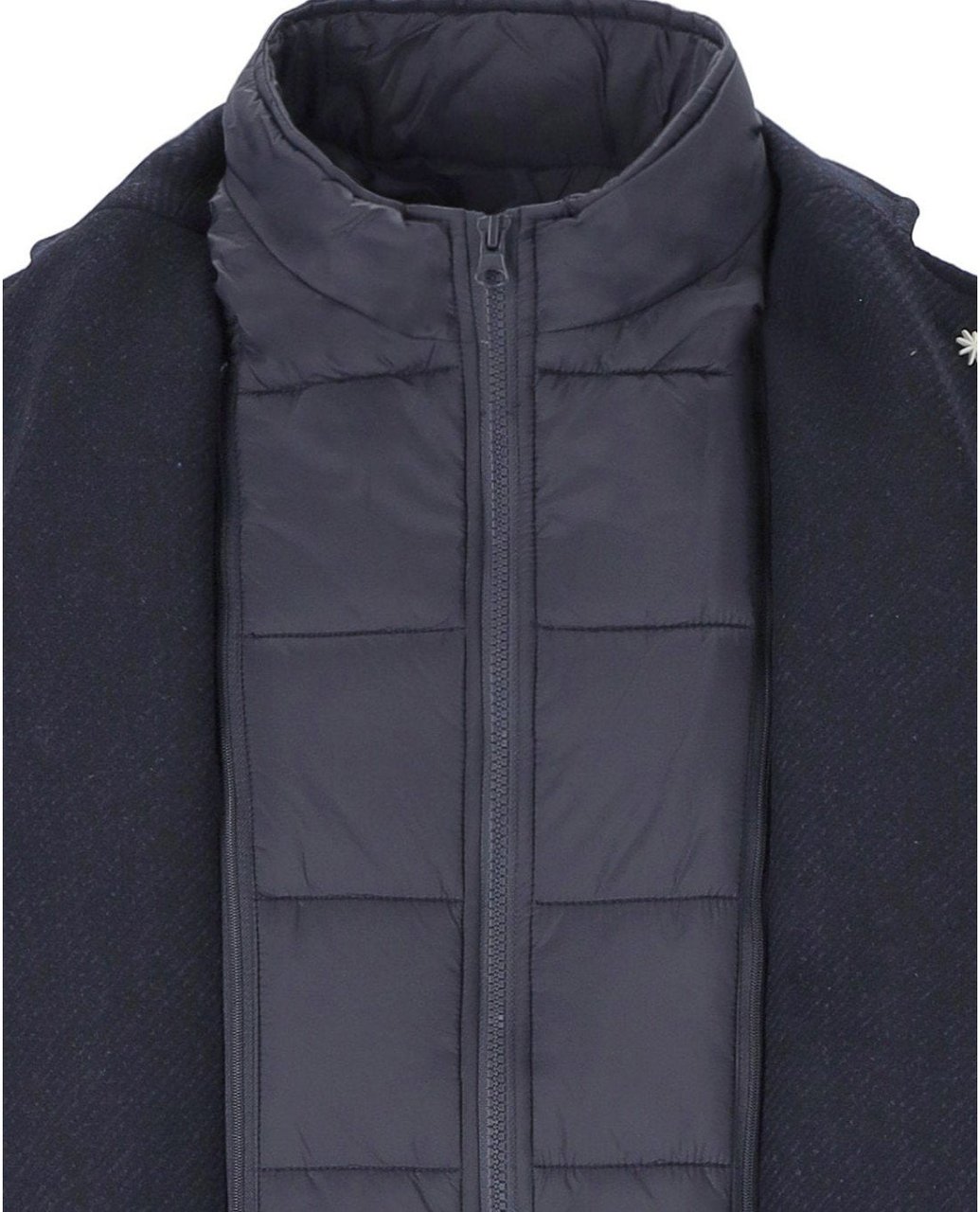 Manuel Ritz MANUEL RITZ MELANGE COAT Blauw