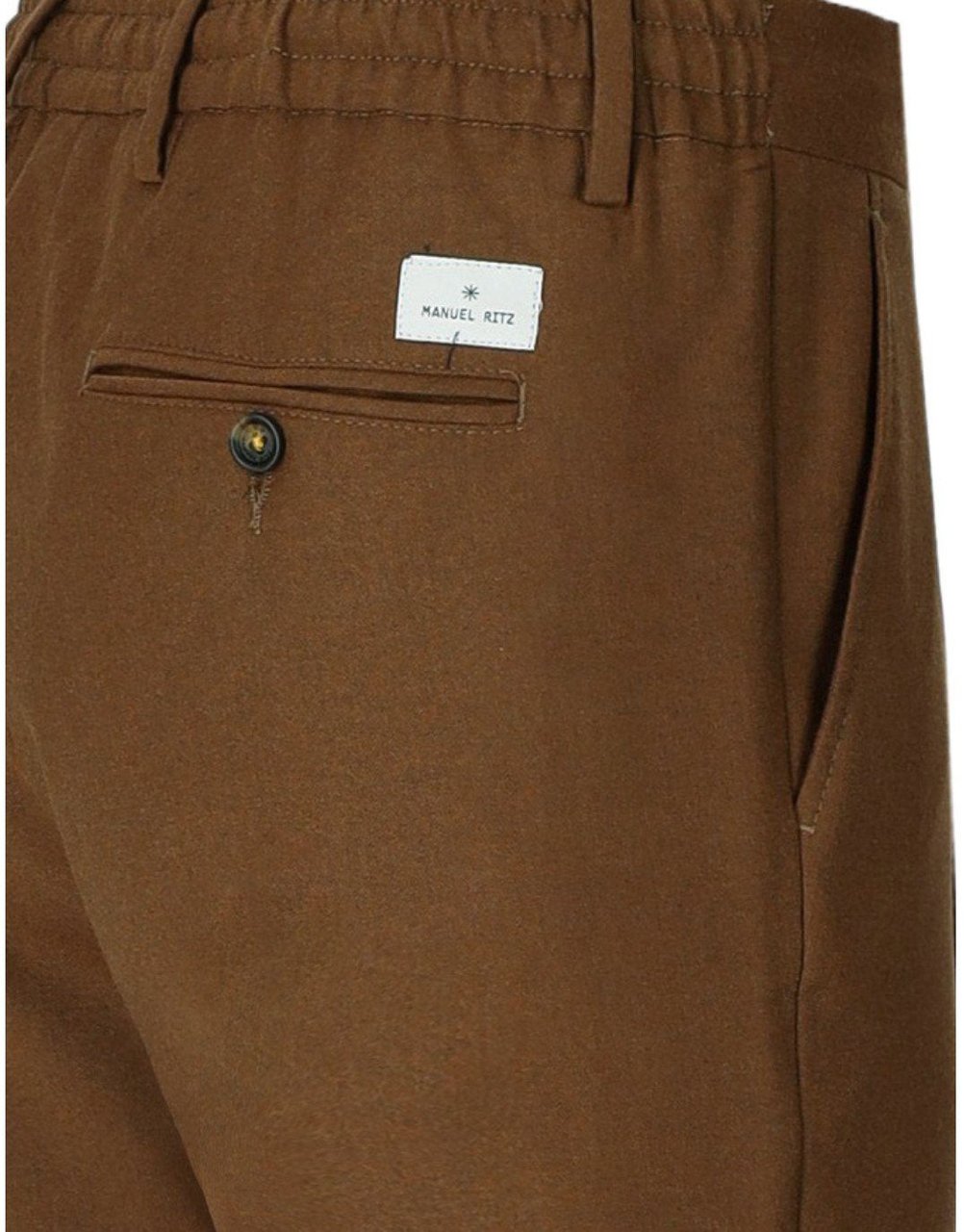 Manuel Ritz MANUEL RITZ COGNAC PANTS Bruin