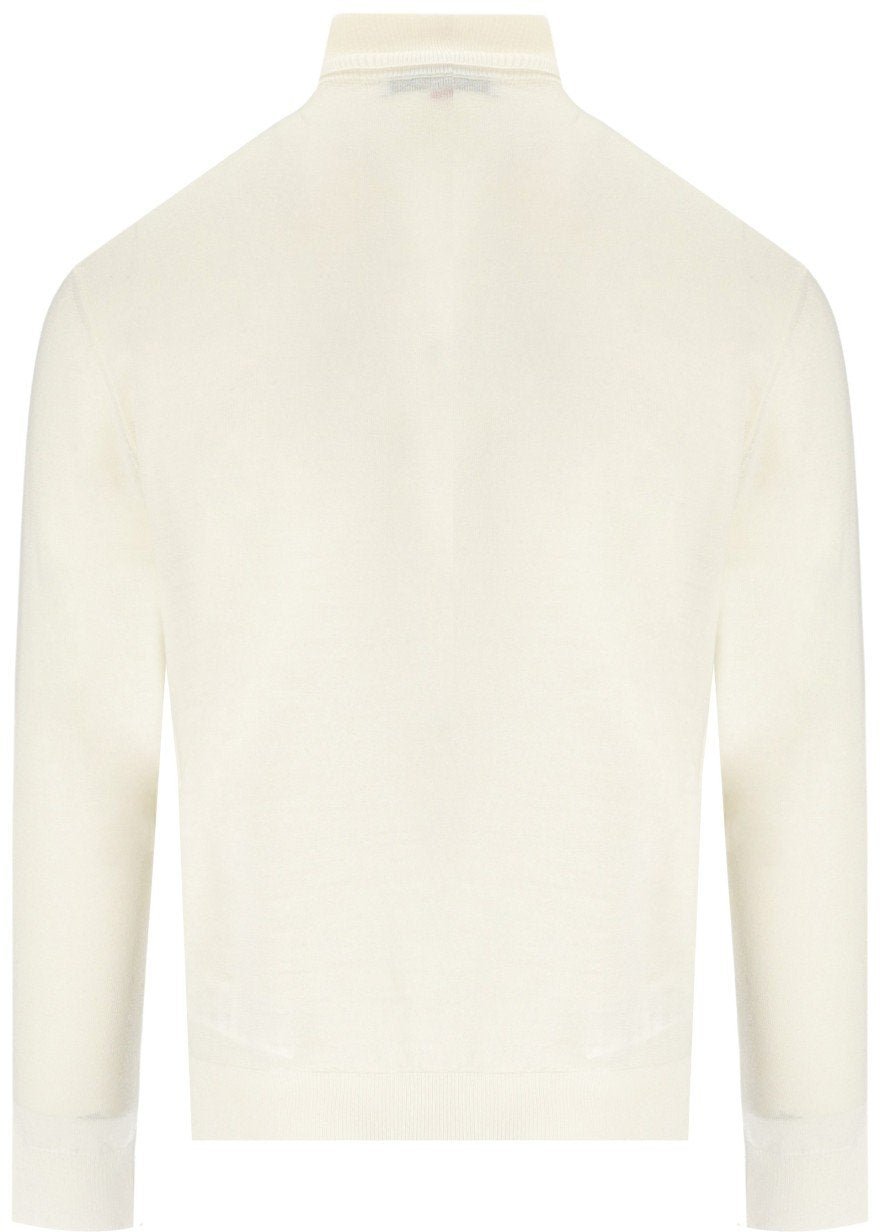 Manuel Ritz MANUEL RITZ CREAM TURTLENECK SWEATER Wit