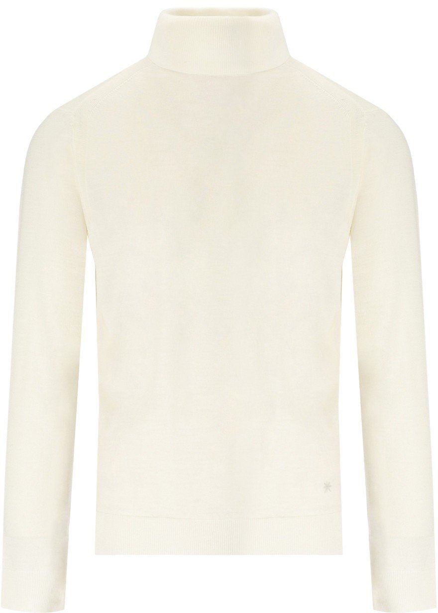 Manuel Ritz MANUEL RITZ CREAM TURTLENECK SWEATER Wit
