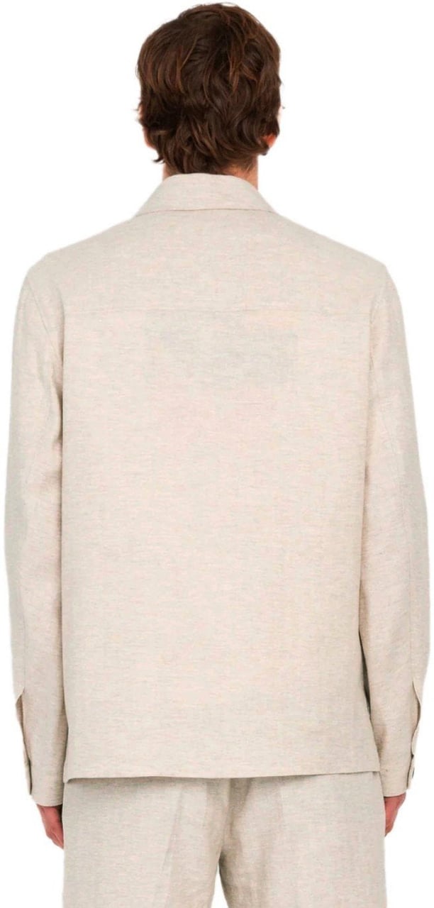 Manuel Ritz MANUEL RITZ SHIRT-STYLE JACKET Beige