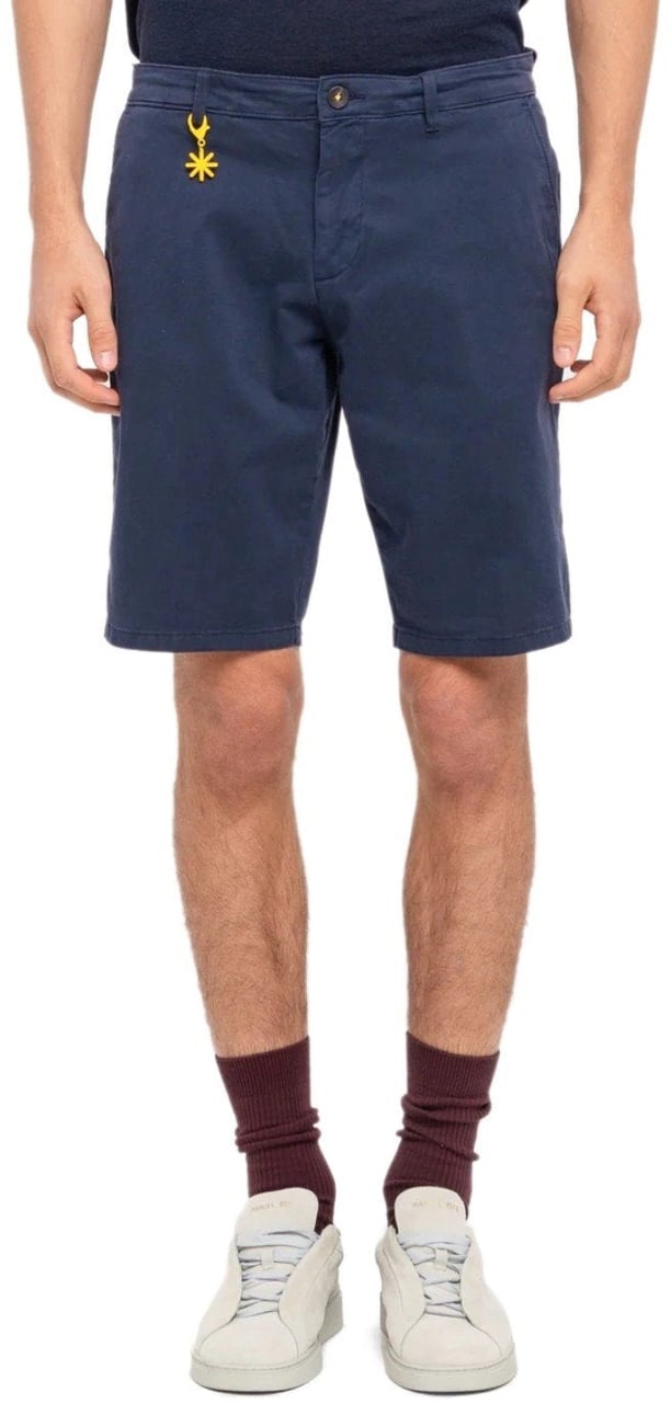 Manuel Ritz MANUEL RITZ CHINO BERMUDA SHORTS Blauw