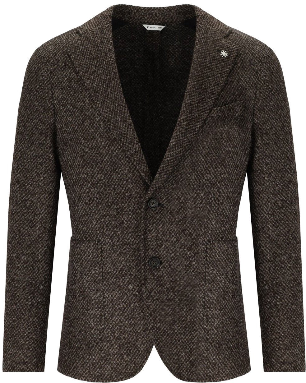 Manuel Ritz MANUEL RITZ SINGLE BREASTED JACKET Bruin