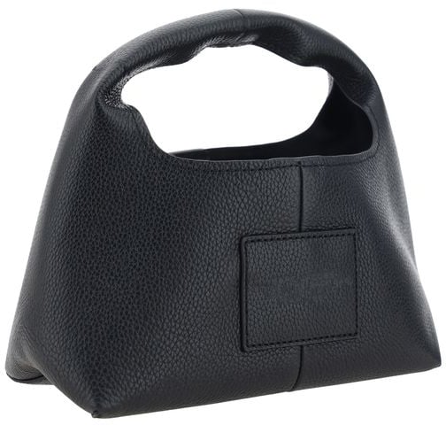 Marc Jacobs Marc Jacobs Black Calf Leather Bos Taurus Handbag Zwart