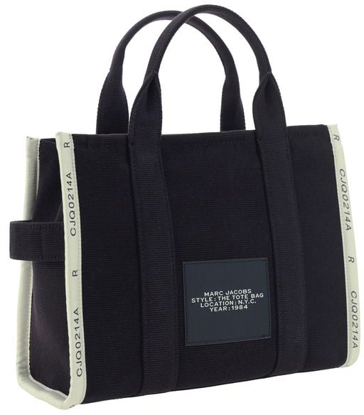 Marc Jacobs Marc Jacobs Black Cotton Handbag Zwart