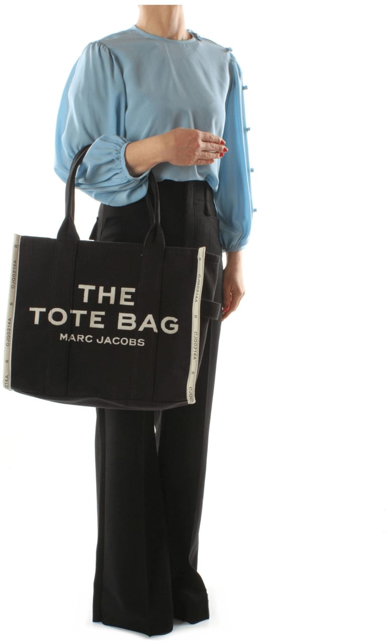 Marc Jacobs Black Fabric Shoulder Bag Zwart