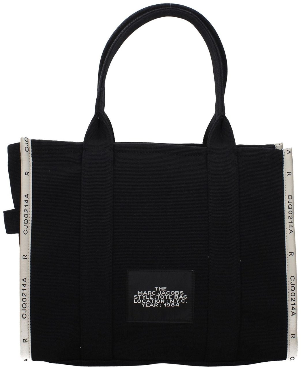 Marc Jacobs Black Fabric Shoulder Bag Zwart