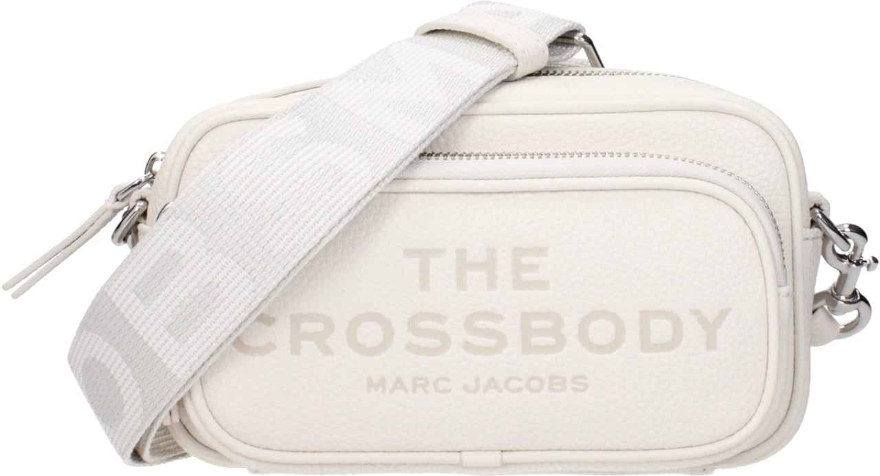 Marc Jacobs White Leather Crossbody Bag Wit