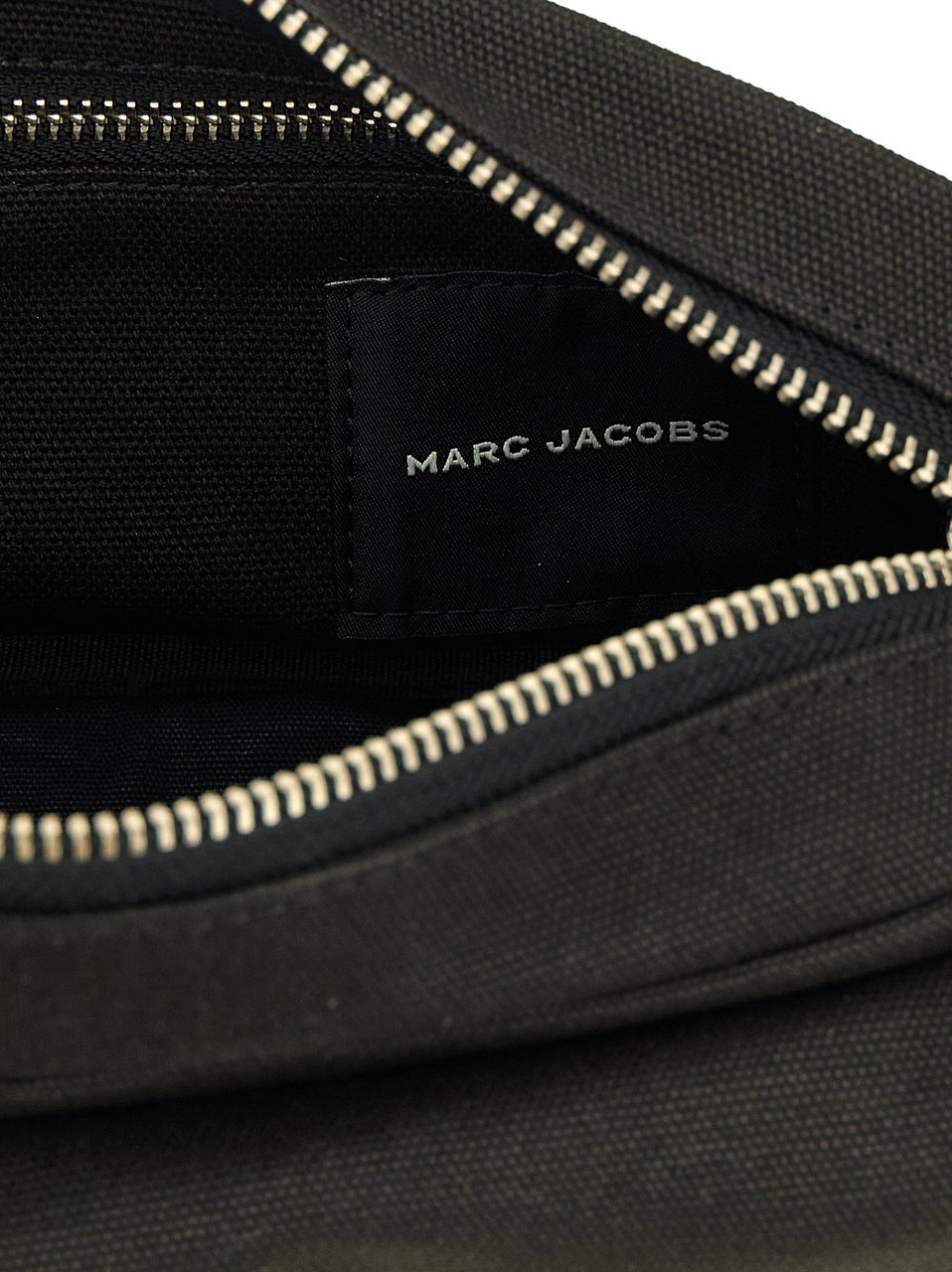 Marc Jacobs Black Cotton Shoulder Bag Zwart