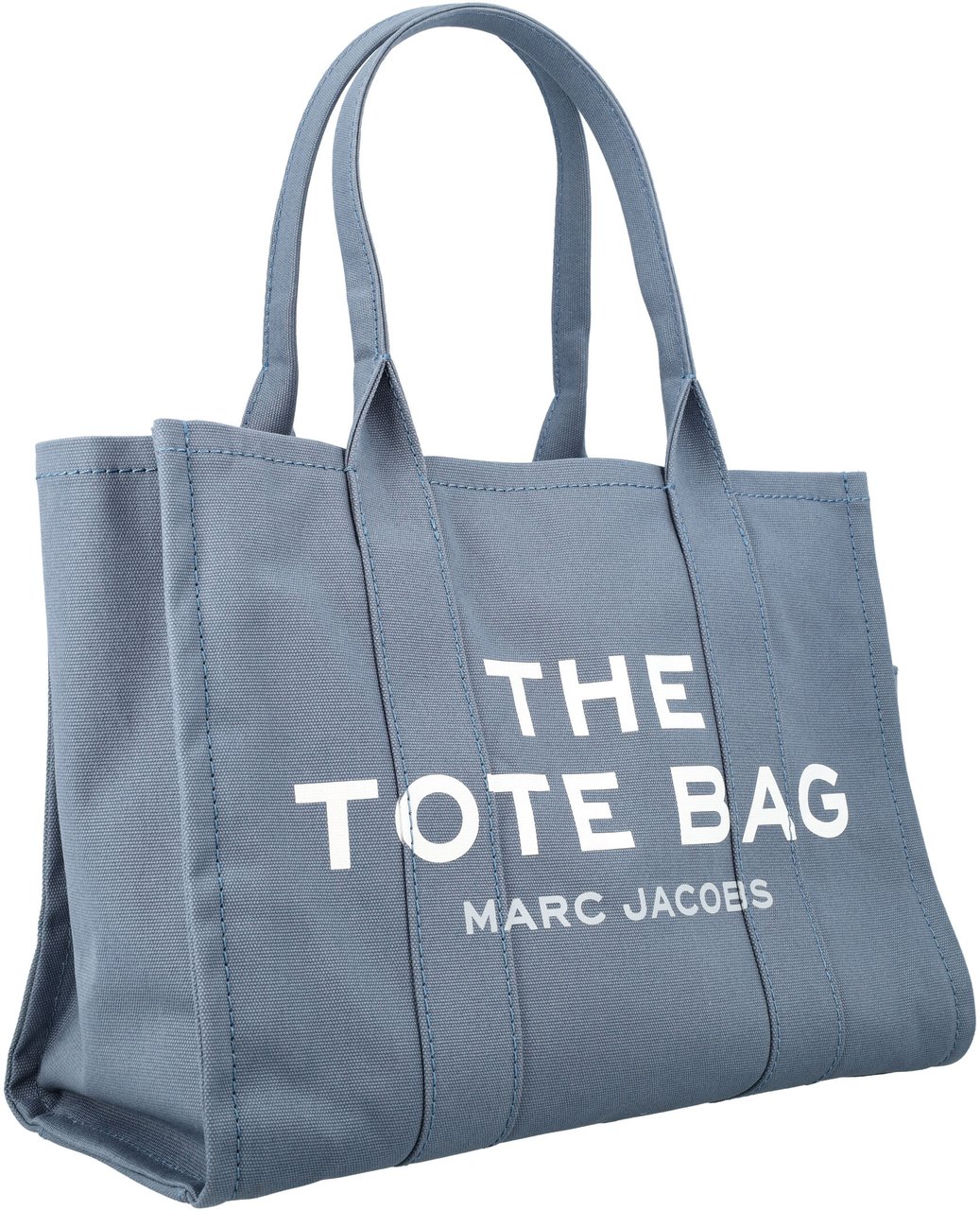 Marc Jacobs The Large Tote Canvas Blue Shadow Blauw