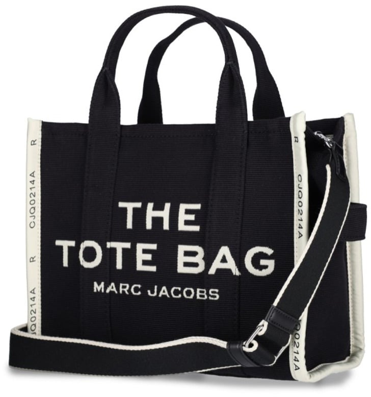 Marc Jacobs Medium Tote Bag "The Jacquard Tote" – Black Zwart