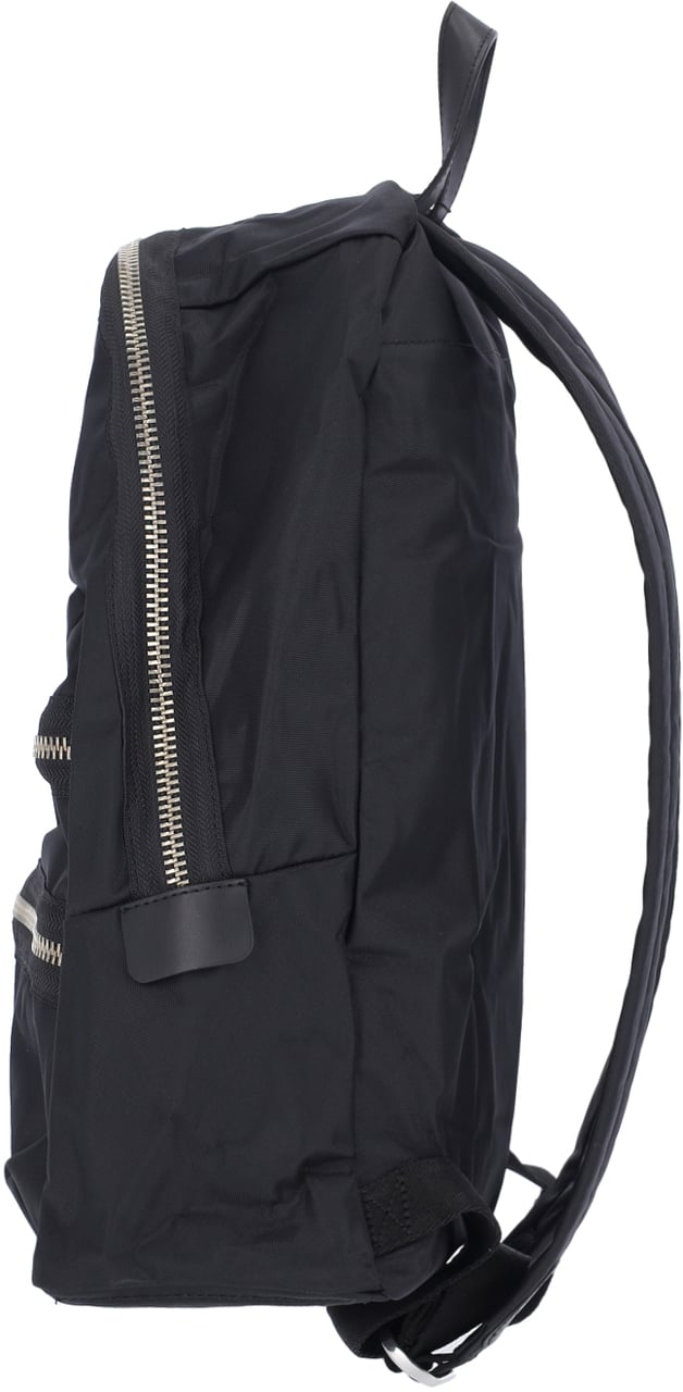 Marc Jacobs Black The Biker Nylon Backpack Zwart