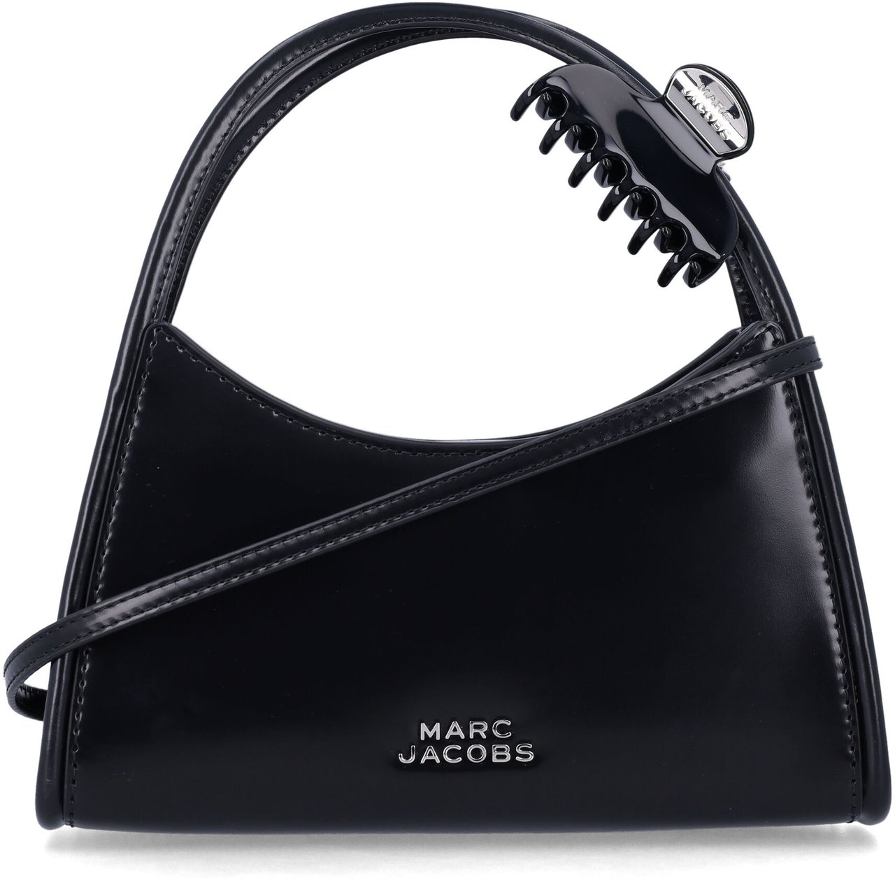 Marc Jacobs The Claw Clip Crossbody Nero Zwart