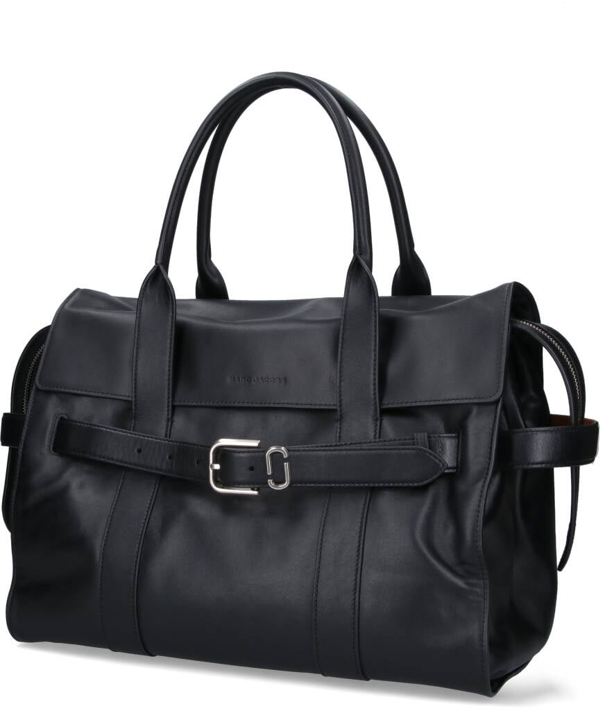 Marc Jacobs Black Dakota Leather Tote Bag Zwart