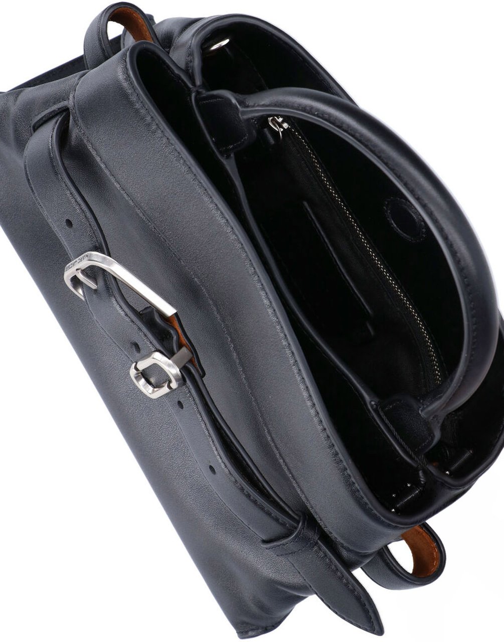 Marc Jacobs Black The Small Satchel Leather Bag Zwart