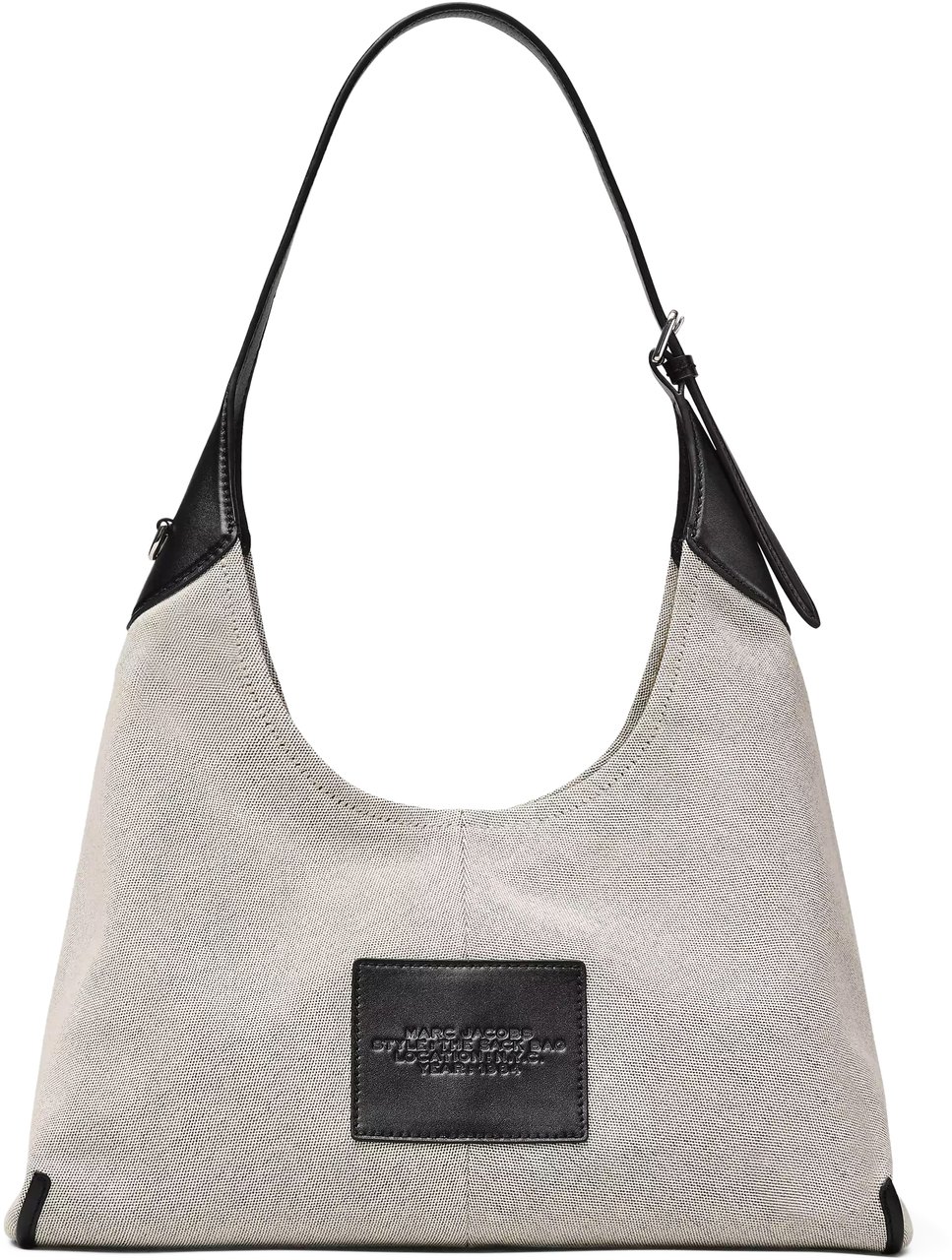 Marc Jacobs Belted Slouchy Shoulder Bag with Adjustable Leather Accents Roze