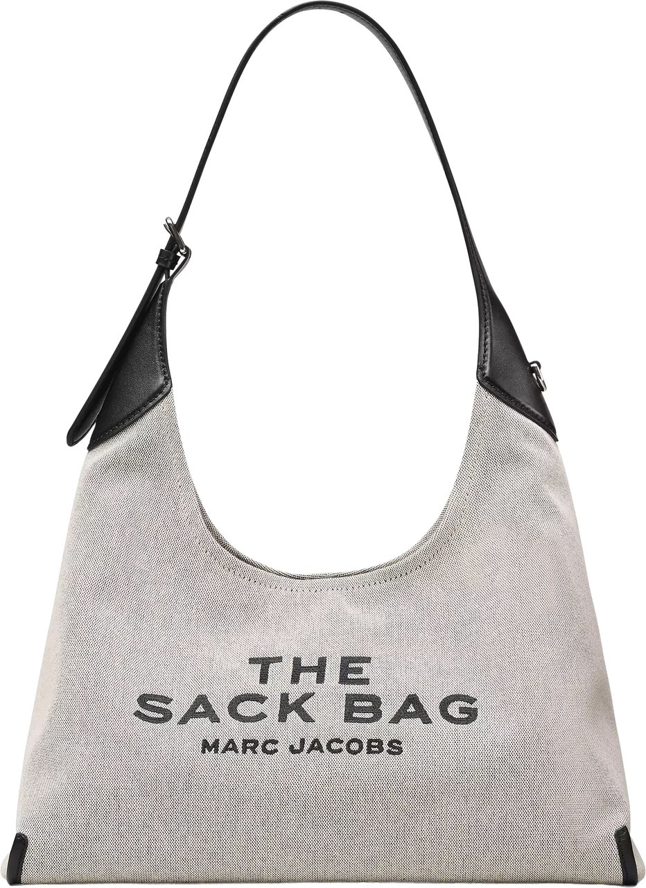 Marc Jacobs Belted Slouchy Shoulder Bag with Adjustable Leather Accents Roze