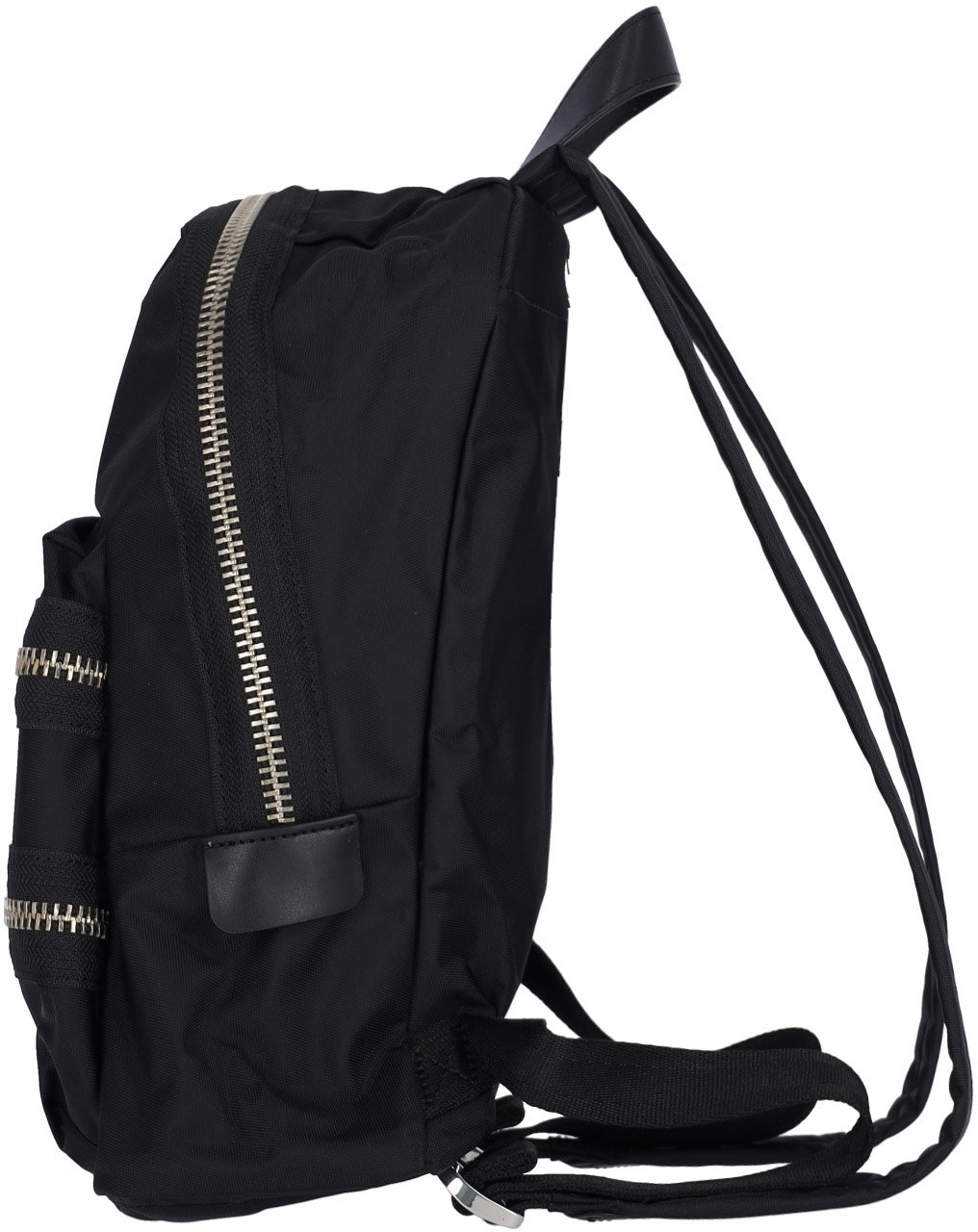 Marc Jacobs Black The Biker Medium Nylon Backpack Zwart