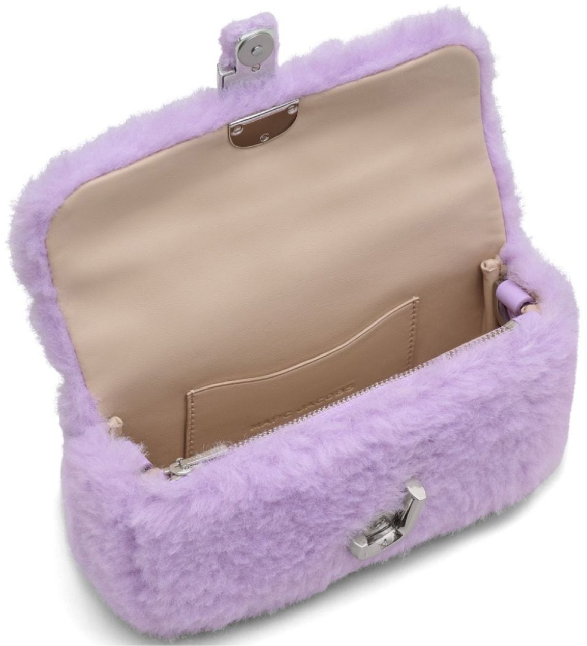 Marc Jacobs The Teddy J Marc Shoulder Bag Paars