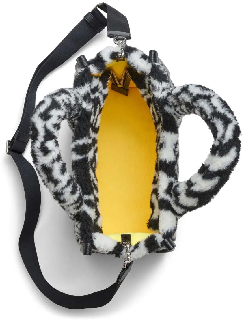 Marc Jacobs The Monogram Teddy Medium Tote Bag Zwart