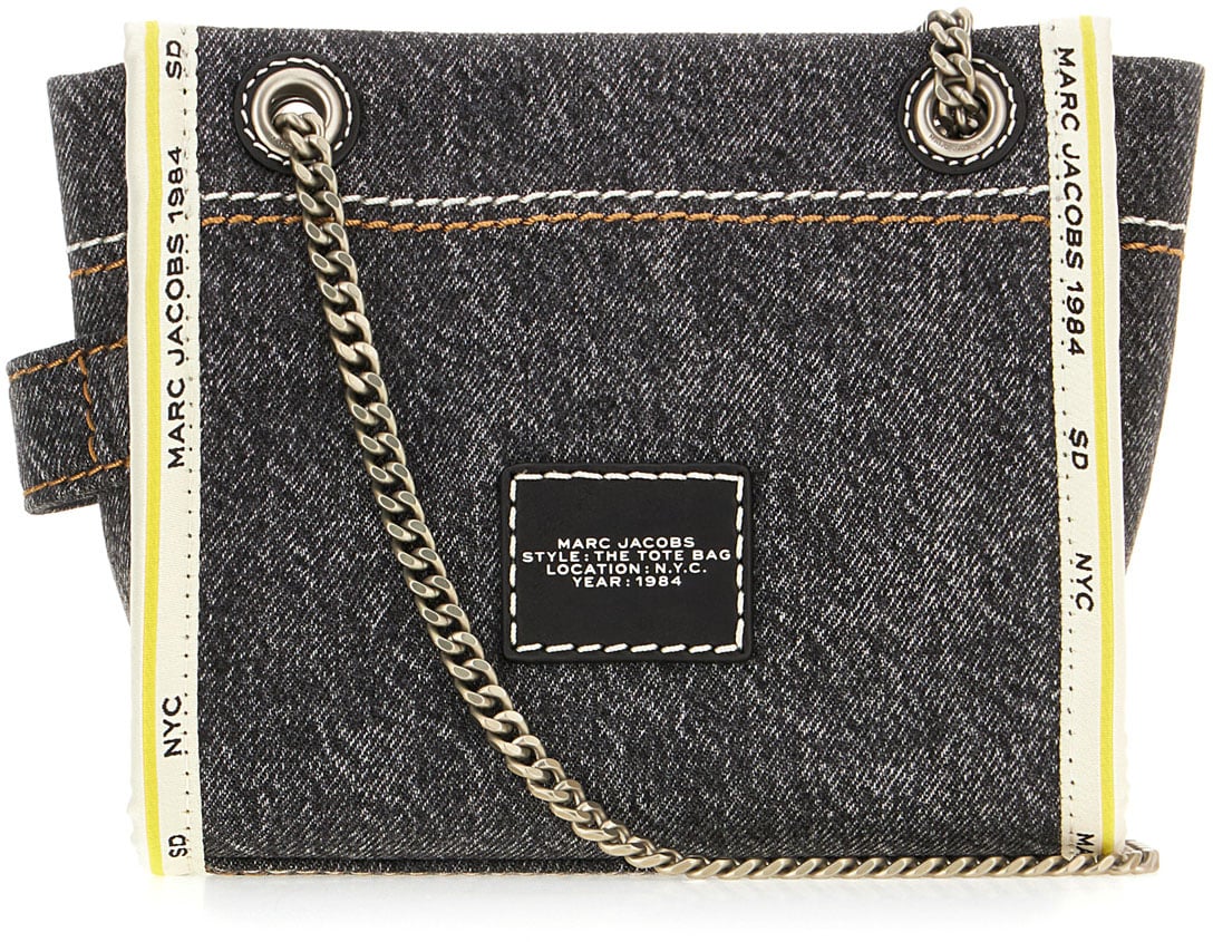 Marc Jacobs Marc Jacobs Denim Tote crossbody bag Blauw