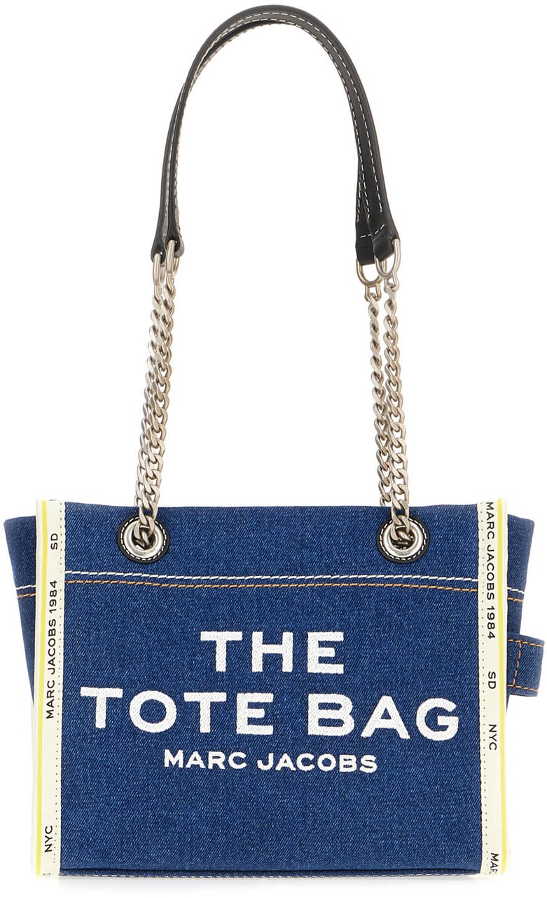 Marc Jacobs The Small Tote Dark Wash Grijs