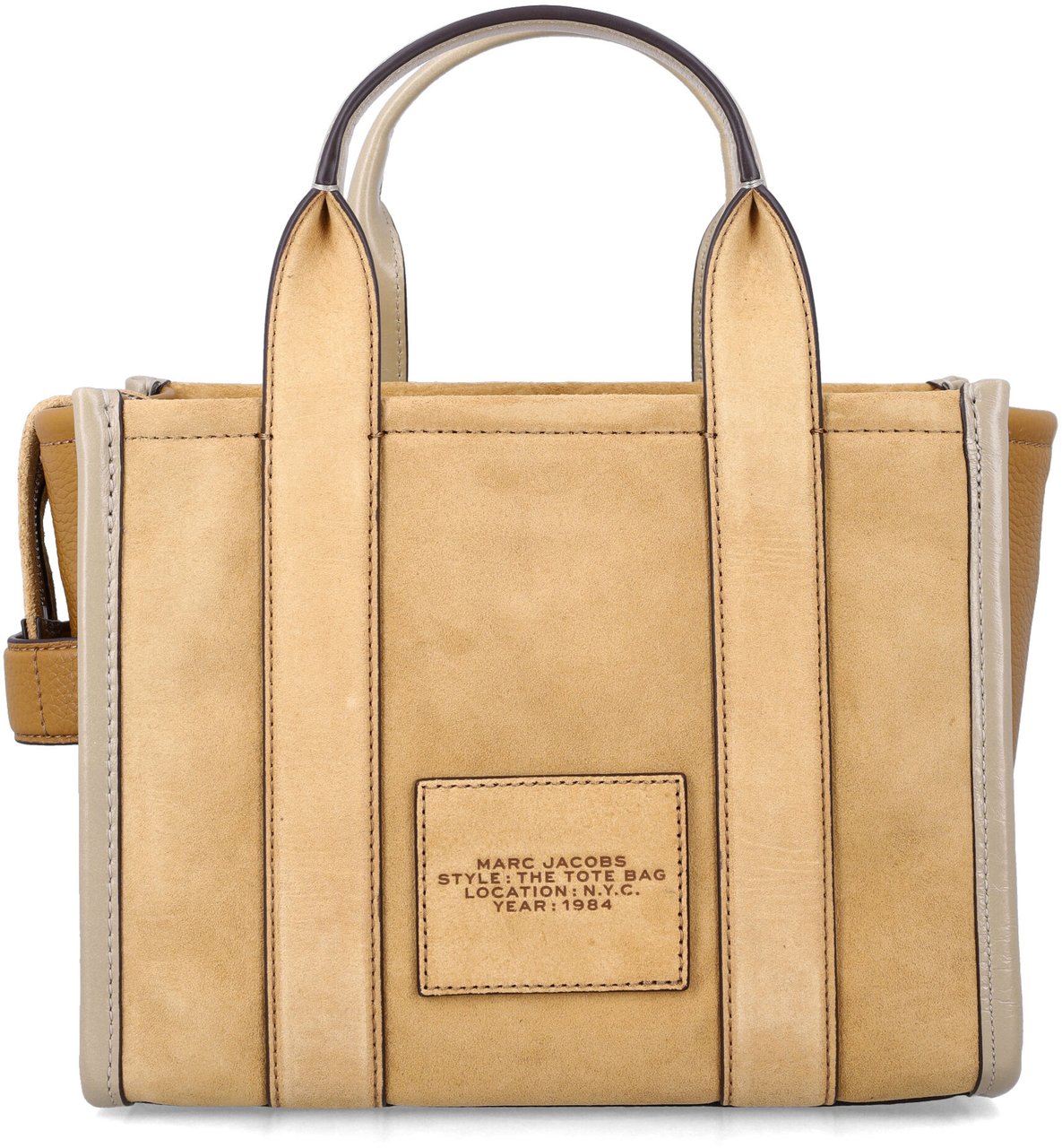 Marc Jacobs The Small Tote Suede Sahara Beige