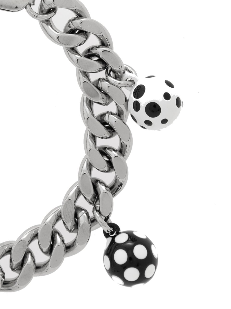 Marc Jacobs X Derrick Adams Dice Charm Bracelet Zilver