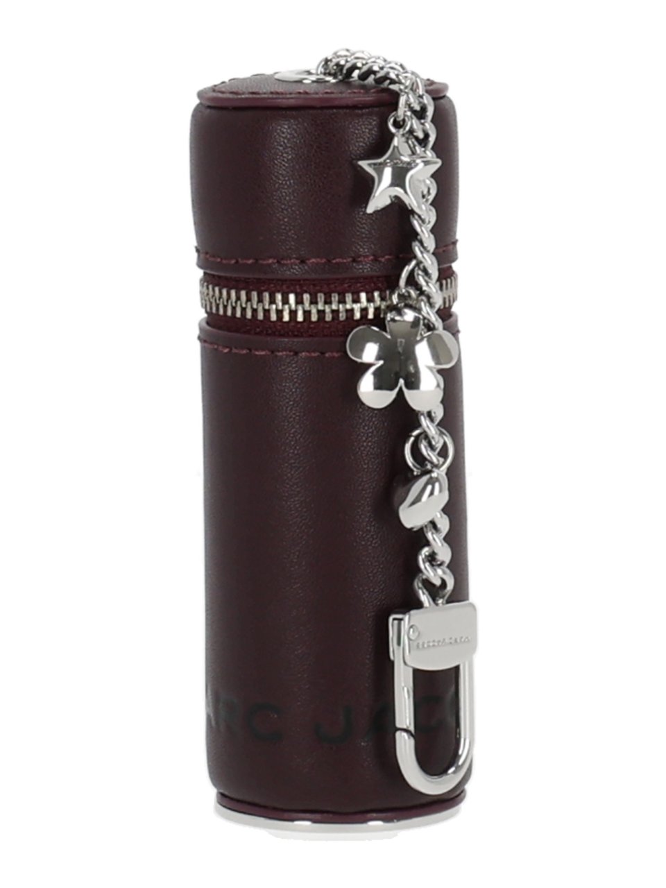 Marc Jacobs The Lipstick Case Charm Keychain Maroon