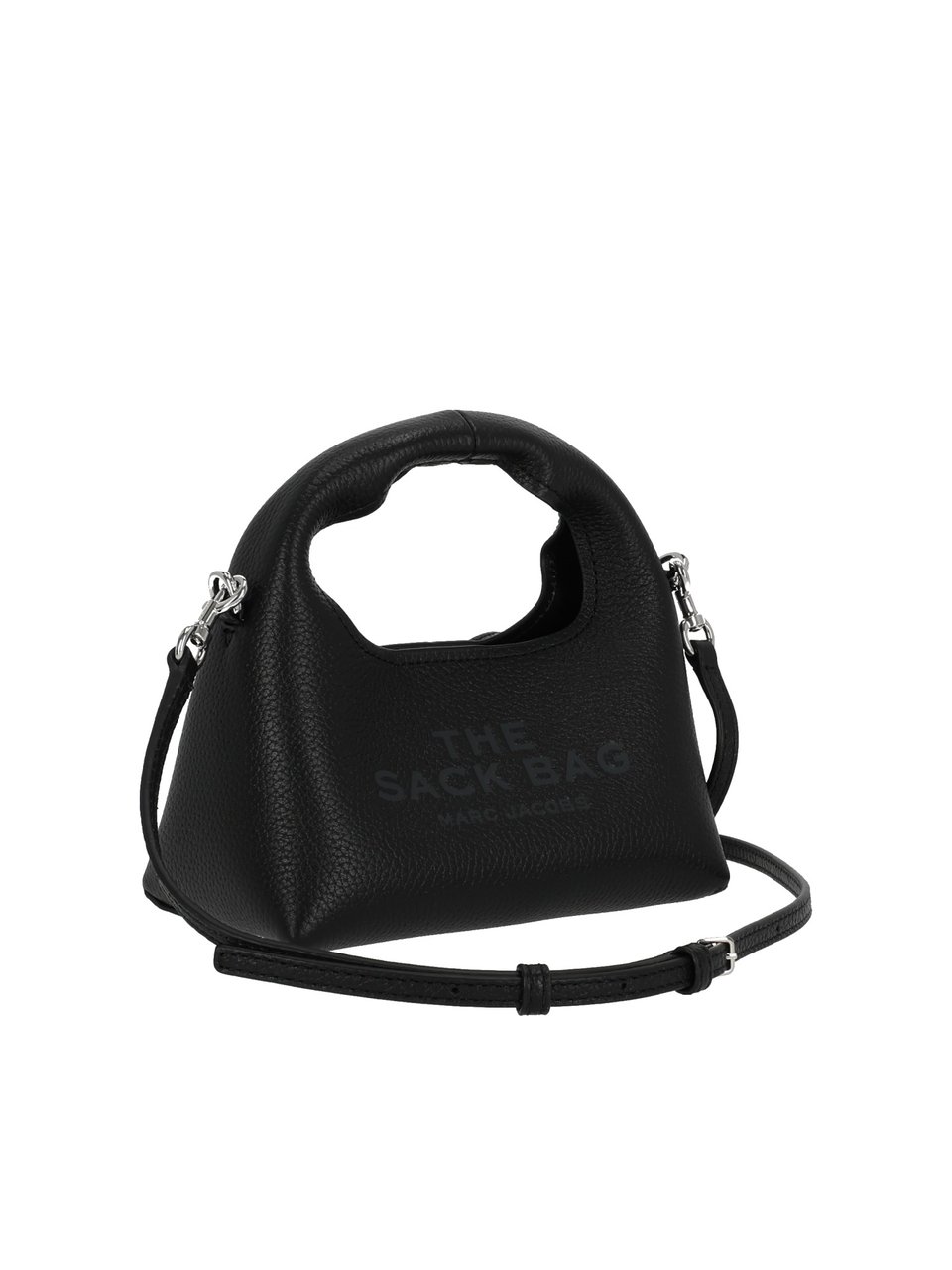 Marc Jacobs The Micro Crossbody Sack Leather Bag Zwart