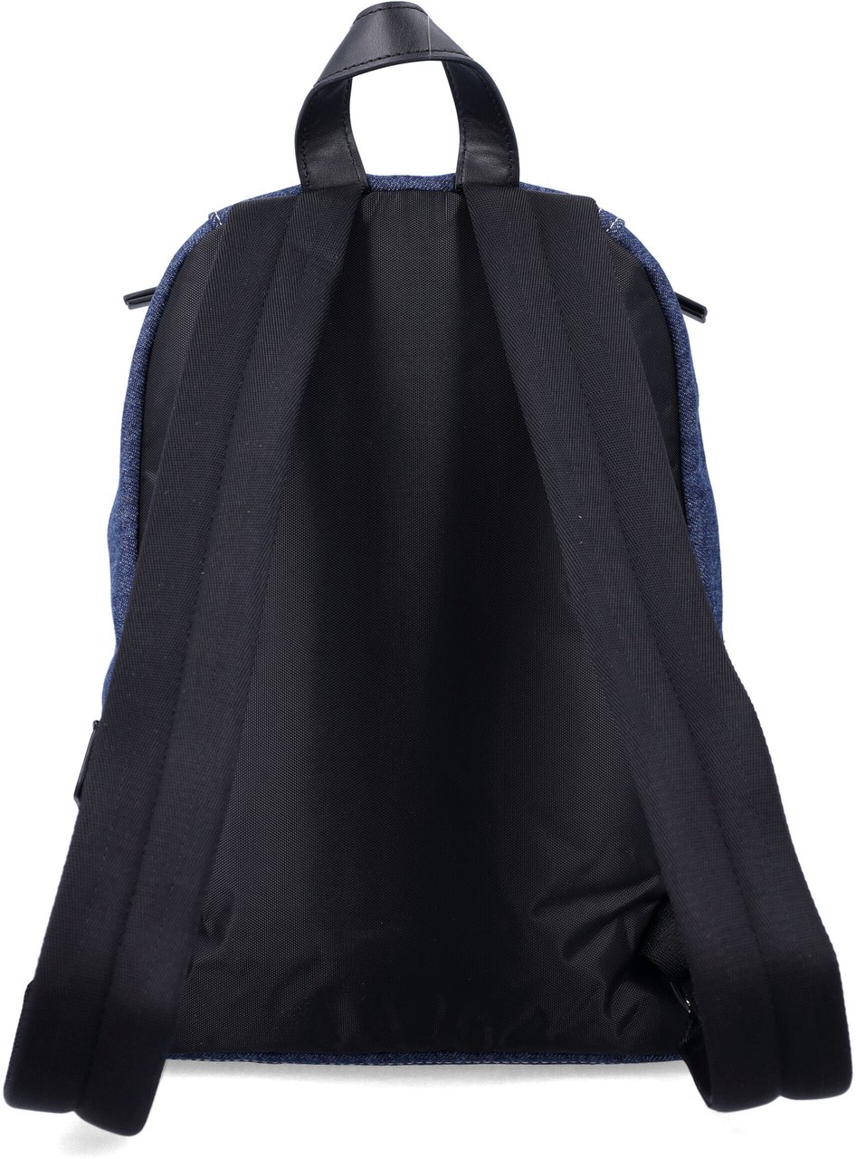 Marc Jacobs The Medium Backpack Denim Blu Blauw