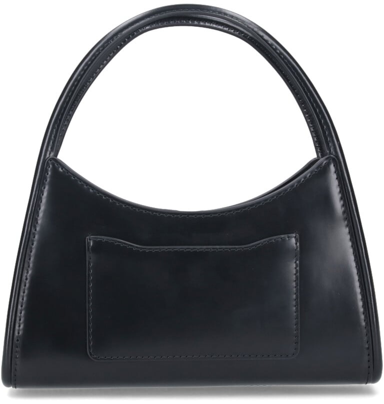 Marc Jacobs Black The Glam Claw Clip Handbag Zwart