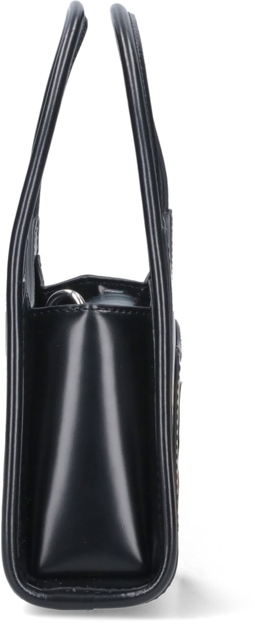 Marc Jacobs Black The Glam Claw Clip Handbag Zwart
