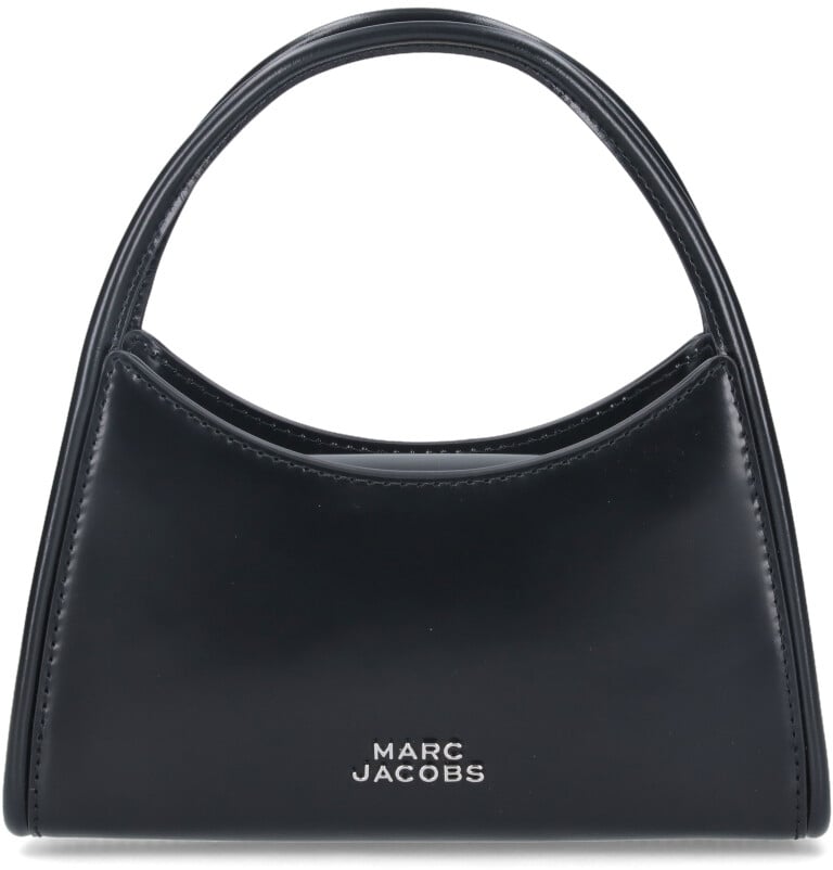 Marc Jacobs Black The Glam Claw Clip Handbag Zwart