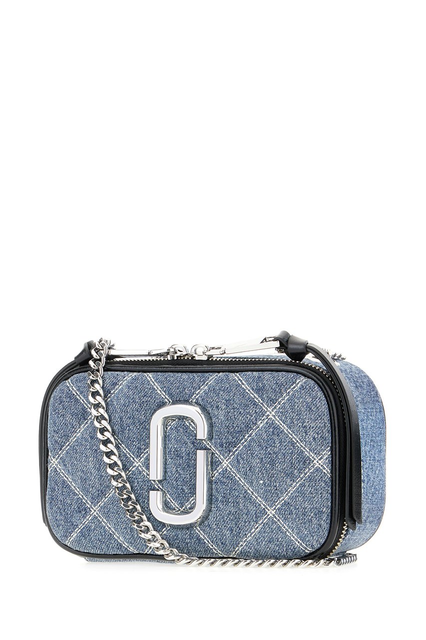 Marc Jacobs Marc Jacobs Denim Snapshot crossbody bag Blauw