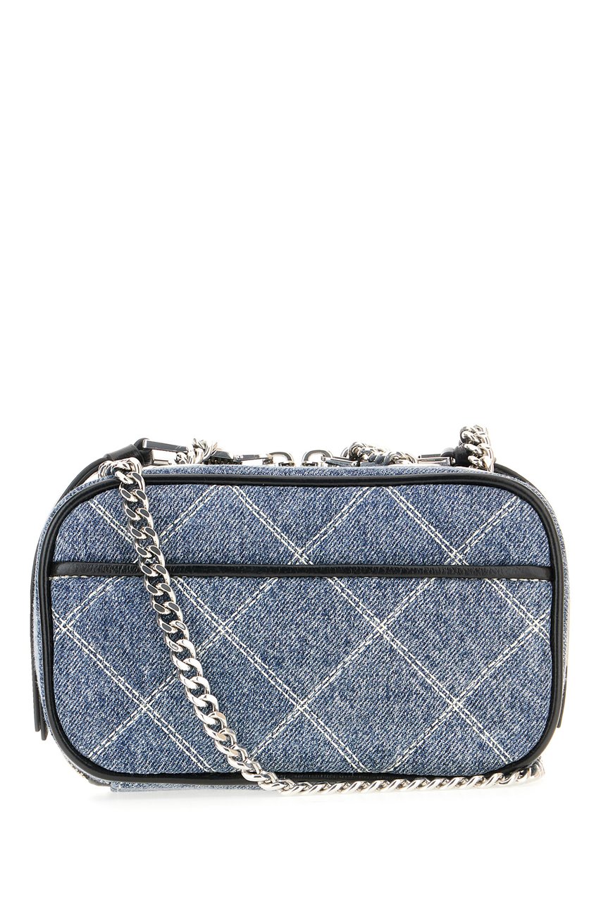 Marc Jacobs Marc Jacobs Denim Snapshot crossbody bag Blauw
