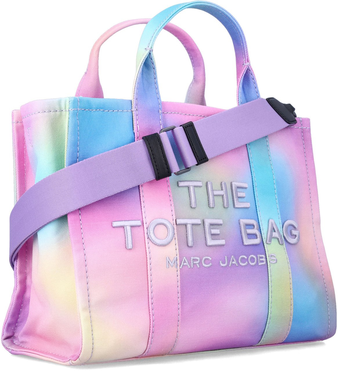 Marc Jacobs The Small Tote Canvas Rainbow Multicolour Divers