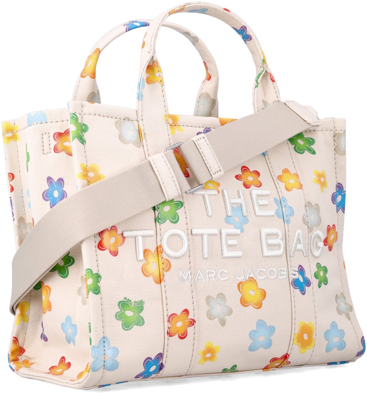 Marc Jacobs The Medium Tote Daisy Rosso Rood