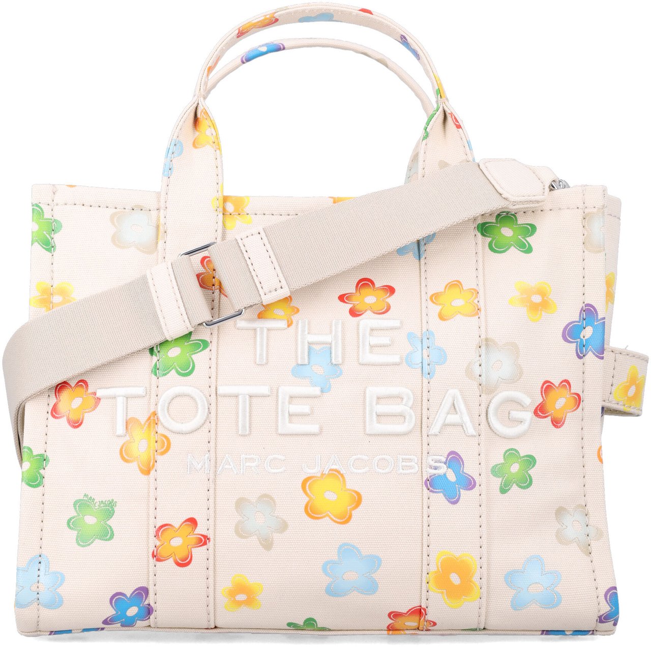 Marc Jacobs The Medium Tote Daisy Rosso Rood