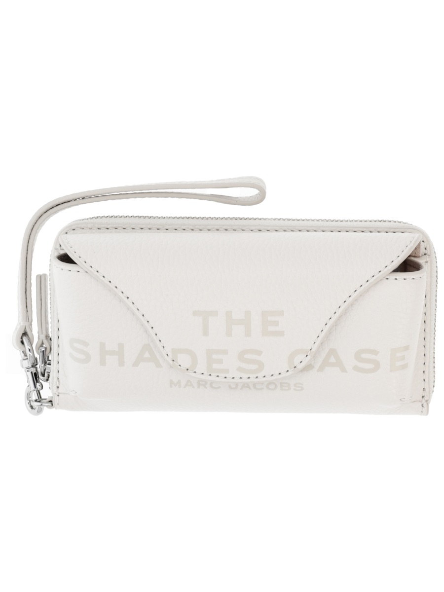 Marc Jacobs Shades Case Cow Leather Wallet Wit