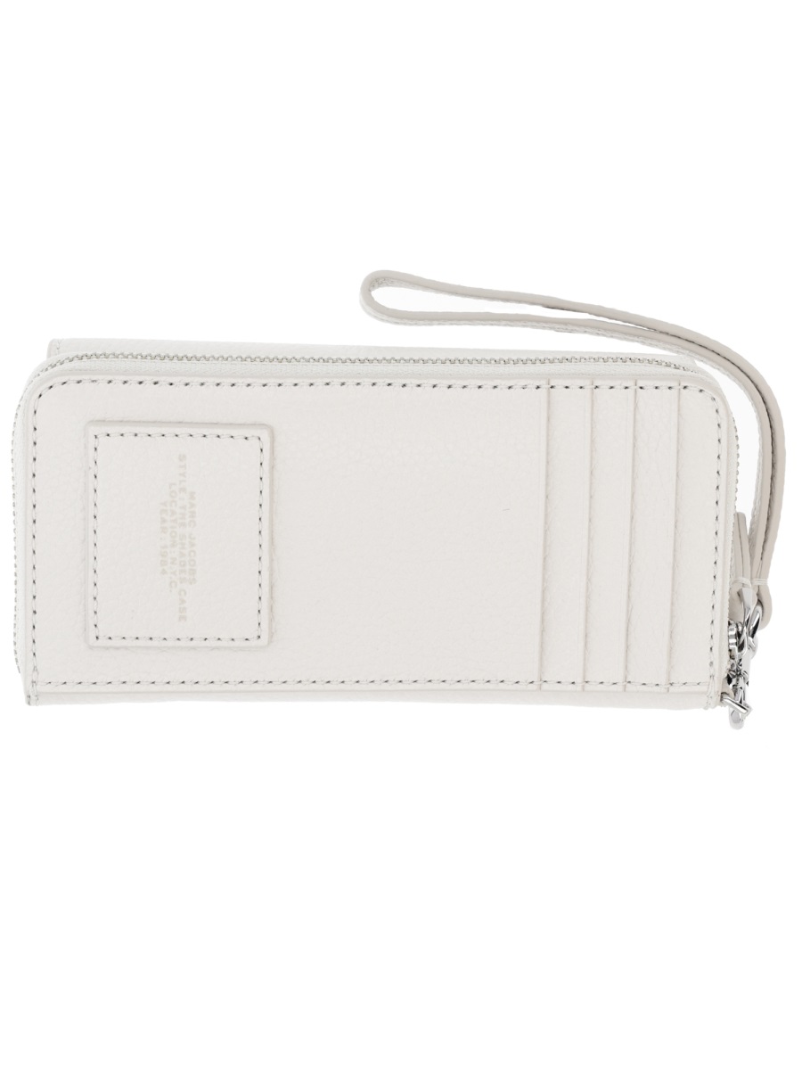 Marc Jacobs Shades Case Cow Leather Wallet Wit