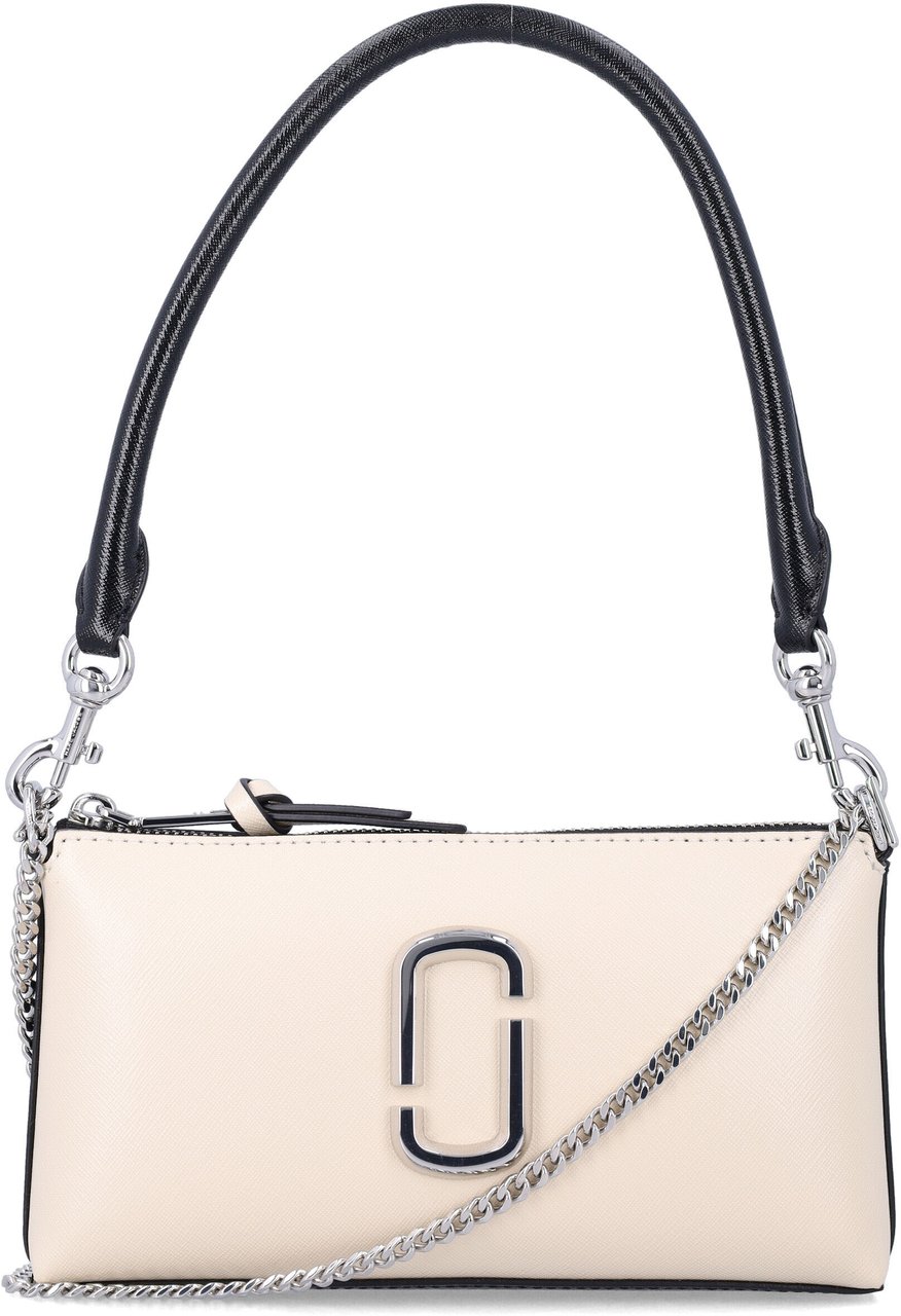 Marc Jacobs The Pochette Cloud White Black Wit