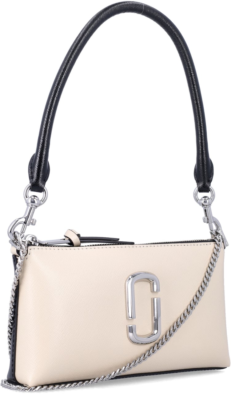 Marc Jacobs The Pochette Cloud White Black Wit